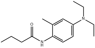 N-[4-(diethylamino)-2-methylphenyl]butanamide Structure