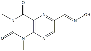 1,3-dimethyl-2,4-dioxo-1,2,3,4-tetrahydro-6-pteridinecarbaldehyde oxime Structure