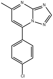 7-(4-chlorophenyl)-5-methyl[1,2,4]triazolo[1,5-a]pyrimidine Structure