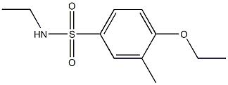 4-ethoxy-N-ethyl-3-methylbenzenesulfonamide 구조식 이미지