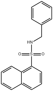 N-benzyl-1-naphthalenesulfonamide 구조식 이미지