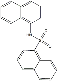 N-(1-naphthyl)-1-naphthalenesulfonamide Structure