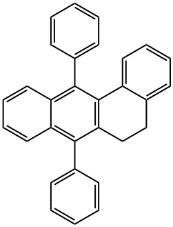 7,12-diphenyl-5,6-dihydrobenzo[a]anthracene 구조식 이미지