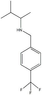 N-(1,2-dimethylpropyl)-N-[4-(trifluoromethyl)benzyl]amine 구조식 이미지