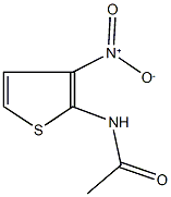 N-{3-nitro-2-thienyl}acetamide 구조식 이미지