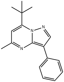 7-tert-butyl-5-methyl-3-phenylpyrazolo[1,5-a]pyrimidine Structure