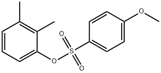 2,3-dimethylphenyl4-methoxybenzenesulfonate Structure