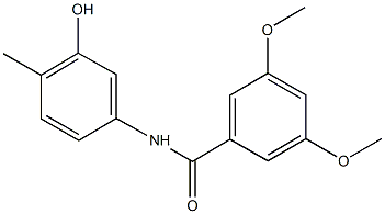 N-(3-hydroxy-4-methylphenyl)-3,5-dimethoxybenzamide Structure