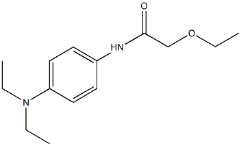 N-[4-(diethylamino)phenyl]-2-ethoxyacetamide 구조식 이미지
