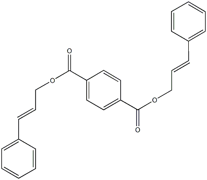 dicinnamyl terephthalate 구조식 이미지