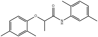 2-(2,4-dimethylphenoxy)-N-(2,5-dimethylphenyl)propanamide Structure