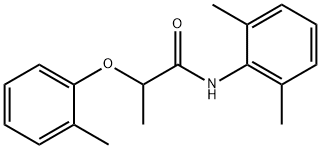 N-(2,6-dimethylphenyl)-2-(2-methylphenoxy)propanamide Structure