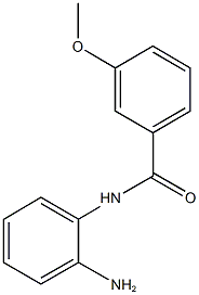 N-(2-aminophenyl)-3-methoxybenzamide 구조식 이미지