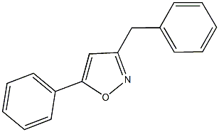 3-benzyl-5-phenylisoxazole Structure