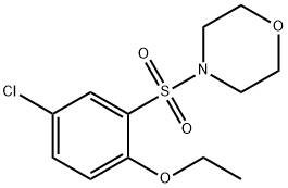 4-chloro-2-(4-morpholinylsulfonyl)phenyl ethyl ether Structure