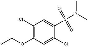 2,5-dichloro-4-ethoxy-N,N-dimethylbenzenesulfonamide Structure