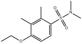 4-ethoxy-N,N,2,3-tetramethylbenzenesulfonamide Structure