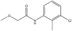 N-(3-chloro-2-methylphenyl)-2-methoxyacetamide Structure