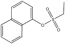 1-naphthyl ethanesulfonate Structure