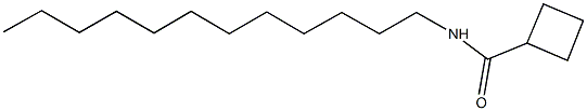 N-dodecylcyclobutanecarboxamide Structure