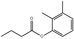 2,3-dimethylphenyl butyrate 구조식 이미지