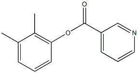 2,3-dimethylphenylnicotinate Structure