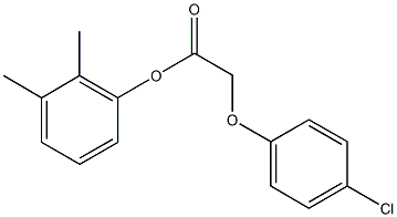 2,3-dimethylphenyl (4-chlorophenoxy)acetate Structure