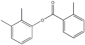 2,3-dimethylphenyl 2-methylbenzoate Structure