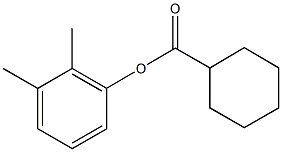 2,3-dimethylphenyl cyclohexanecarboxylate 구조식 이미지