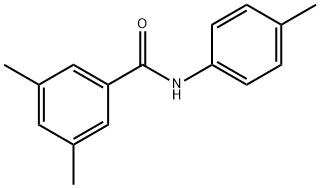 3,5-dimethyl-N-(4-methylphenyl)benzamide Structure