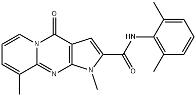 N-(2,6-dimethylphenyl)-1,9-dimethyl-4-oxo-1,4-dihydropyrido[1,2-a]pyrrolo[2,3-d]pyrimidine-2-carboxamide Structure