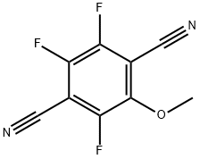 2,3,5-trifluoro-6-methoxyterephthalonitrile Structure