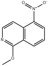 5-nitro-1-methoxyisoquinoline 구조식 이미지