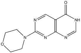 7-(4-morpholinyl)pyrimido[4,5-d]pyrimidin-4(3H)-one Structure