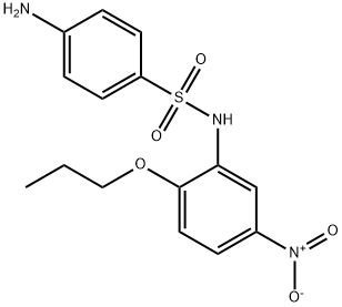 4-amino-N-{5-nitro-2-propoxyphenyl}benzenesulfonamide Structure