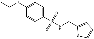 4-ethoxy-N-(2-thienylmethyl)benzenesulfonamide 구조식 이미지