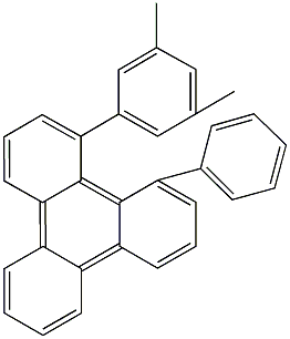 1-(3,5-dimethylphenyl)-12-phenyltriphenylene 구조식 이미지