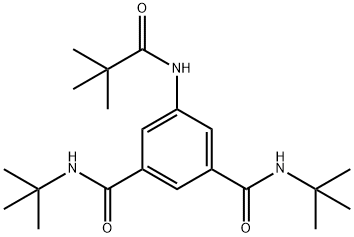 N~1~,N~3~-di(tert-butyl)-5-[(2,2-dimethylpropanoyl)amino]isophthalamide Structure