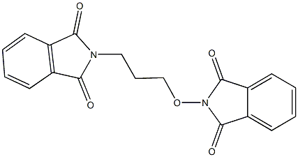 2-[3-(1,3-dioxo-1,3-dihydro-2H-isoindol-2-yl)propoxy]-1H-isoindole-1,3(2H)-dione Structure