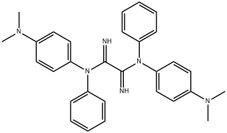 N~1~,N~2~-bis[4-(dimethylamino)phenyl]-N'~1~,N'~2~-diphenylethanediimidamide Structure