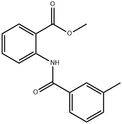 methyl2-[(3-methylbenzoyl)amino]benzoate 구조식 이미지