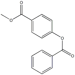 methyl 4-(benzoyloxy)benzoate Structure