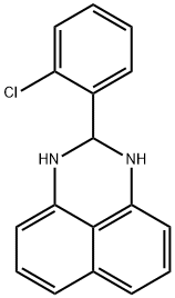 2-(2-chlorophenyl)-2,3-dihydro-1H-perimidine 구조식 이미지