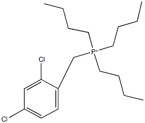 tributyl(2,4-dichlorobenzyl)phosphonium Structure