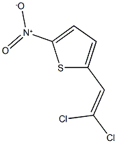 2-(2,2-dichlorovinyl)-5-nitrothiophene 구조식 이미지