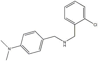 N-(2-chlorobenzyl)-N-[4-(dimethylamino)benzyl]amine Structure