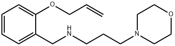 N-[2-(allyloxy)benzyl]-N-[3-(4-morpholinyl)propyl]amine Structure