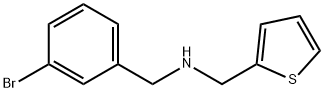 N-(3-bromobenzyl)-N-(2-thienylmethyl)amine 구조식 이미지