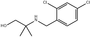 2-[(2,4-dichlorobenzyl)amino]-2-methyl-1-propanol 구조식 이미지