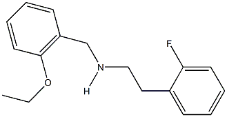 N-(2-ethoxybenzyl)-N-[2-(2-fluorophenyl)ethyl]amine 구조식 이미지
